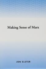 Elster, Making Sense of Marx.