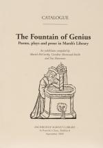 McCarthy, The Fountain of Genius - Poems, plays and prose in Marsh's Library.