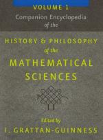 Grattan-Guinness, Companion Encyclopedia of the History and Philosophy of the Mathematical Sciences.