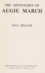 Bellow, The Adventures of Augie March.