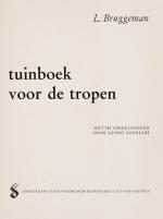 Bruggeman, Tuinboek voor De Tropen.