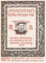 Shakespeare, King Henry the VIII / King Richard II.