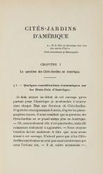 Benoit-Lévy, Cités-Jardins D’Amérique.