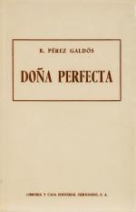 Perez Galdo, Doña Perfecta.