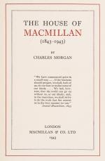 Morgan, The House of Macmillan (1843-1943).