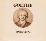 [Goethe, Johann Wolfgang Goethe (1749-1832).