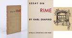 Shapiro, Essay on Rime.