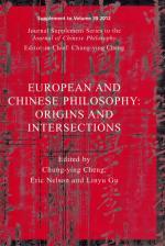 Cheng, European and Chinese Philosophy: Origins and Intersections.