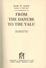 Clark, From the Danube to the Yalu.