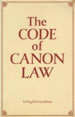 The Canon Law Society of Great Britain and Ireland. The Code of Canon Law in English translation.