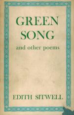 Sitwell, Green Song and Other Poems.