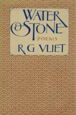 Vliet, Water & Stone: Poems.