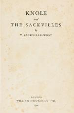 Sackville-West, Knole and the Sackvilles.