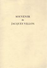 Morel, Souvenirs de Jacques Villon.