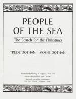 Dothan, People of the Sea – The Search for the Philistines.