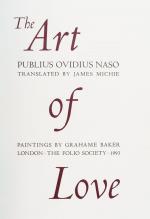 [Ovid]. Michie, The Art of Love – Publius Ovidius Naso.