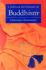 Humphreys, A Popular Dictionary of Buddhism.