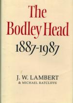 Lambert, The Bodley Head 1887-1987.