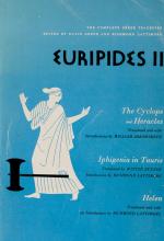 Grene, Euripides II. The Complete Greek Tragedies.