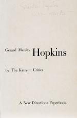 Lowell, Gerald Manly Hopkins.