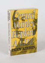 Kitchen, Gerard Manley Hopkins. A Life.