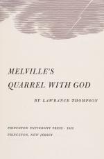 Thompson, Melville’s Quarrel with God.