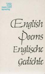 Mehl, English Poems / Englische Gedichte.