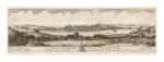 Charles Smith / Philip Luckombe - Large Illustration [Panoramic Engraving] of Waterford City in the 18th century (1788)
