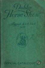 Royal Dublin Society. Dublin Horse Show Official Catalogue.