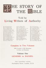 The Fleetway House Publishers. The Story of the Bible, told by Living Writers of