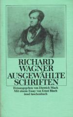 Wagner, Ausgewählte Schriften.