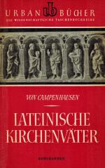 Campenhausen, Lateinische Kirchenväter.