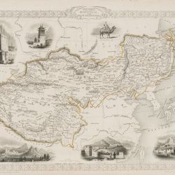 Rare Maps - Central Asia - Tibet